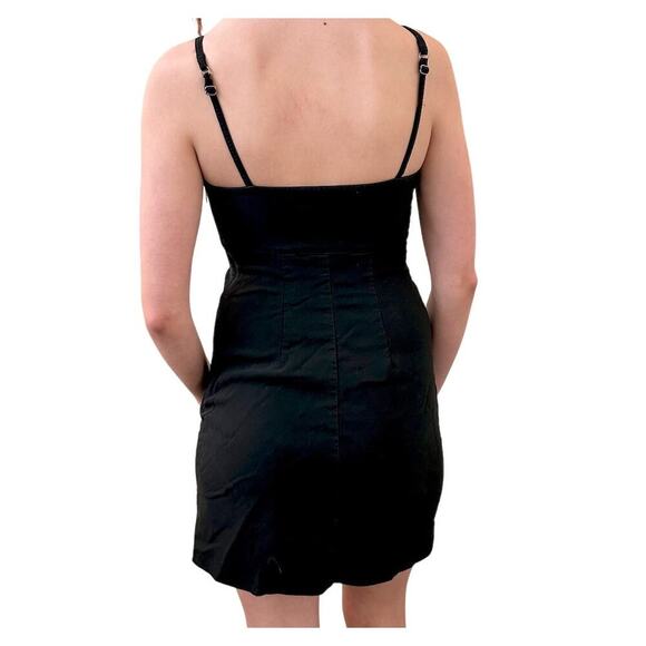 VNT 2000's Hollister Stretchy Skater Mini Dress Tennis Style Women Size XS - Picture 3 of 9